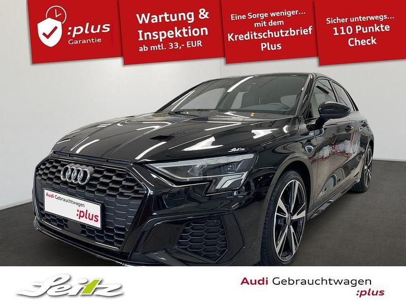 Gebraucht Audi A3 S-Line 150 PS (110 kW) 2023 Mythosschwarz metallic Limousine