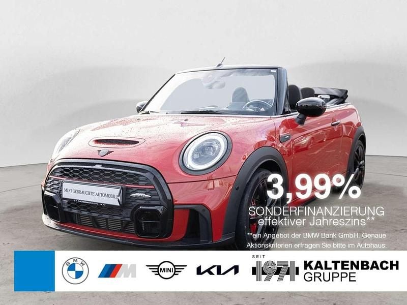 Rot Gebraucht 2021 Mini John Cooper Works Cabriolet Cabrio | 29.890 € (Fairer Preis) - Bild 1/3