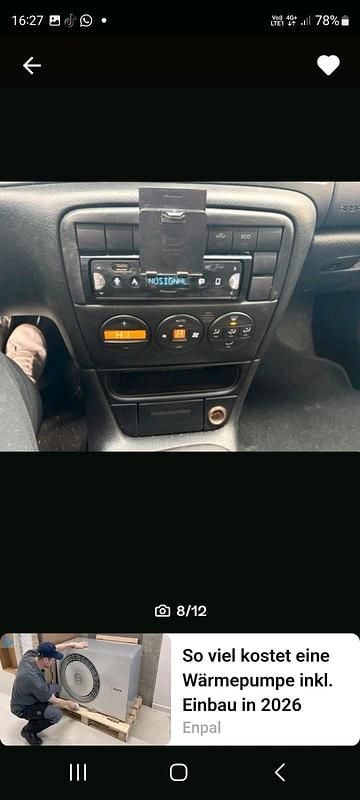 Gebraucht Opel Vectra 101 PS (74 kW) 2001 Blau Kombi