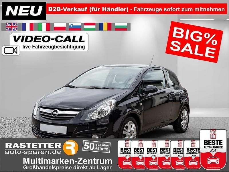 Saphirschwarz Gebraucht 2009 Opel Corsa Edition Kleinwagen | 2.880 € (Superpreis) - Bild 1/4