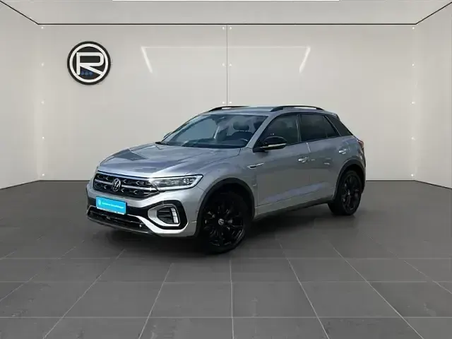 Gebraucht VW T-Roc R-line 190 PS (139 kW) 2022 Pyrit silber metallic (metallic) SUV