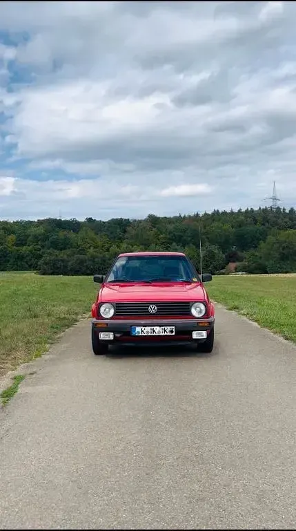 Gebraucht VW Golf III 54 PS (39 kW) 1991 Rot Kleinwagen