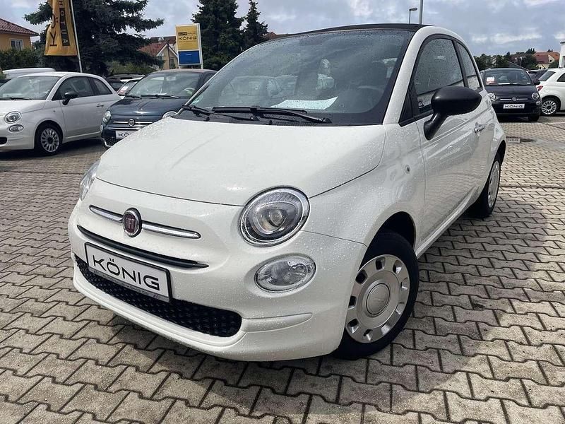 Weiß Gebraucht 2023 Fiat 500C Cabrio | 15.999 € (Fairer Preis) - Bild 1/4