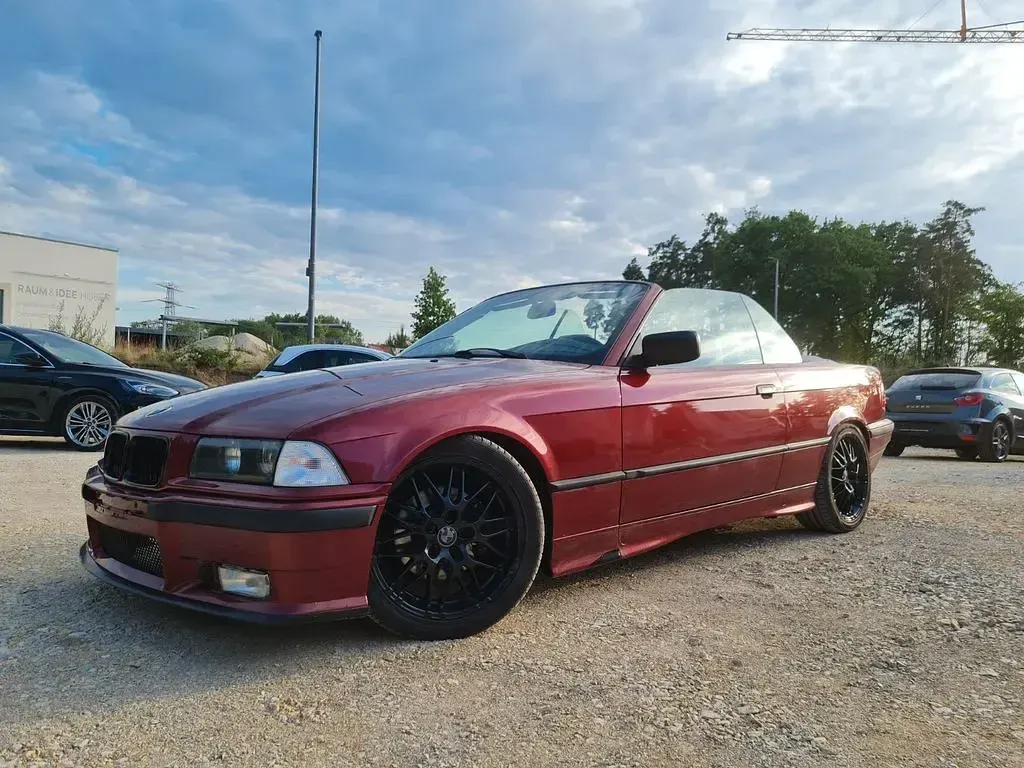 Gebraucht BMW 325 Cabriolet Performance 192 PS (141 kW) 1994 Rot Cabrio