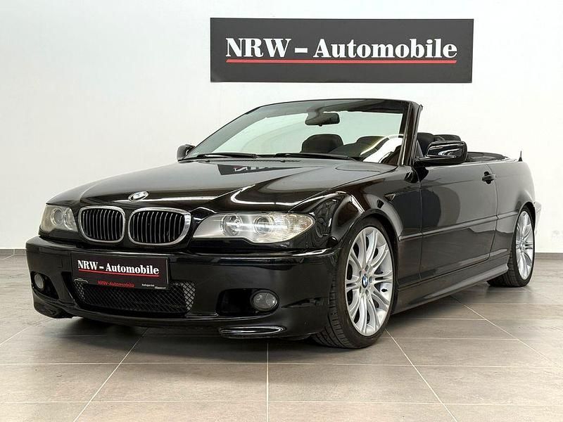 Schwarz Gebraucht 2003 BMW 320 Cabriolet M Sport Cabrio | 10.990 € (Teuer) - Bild 1/4