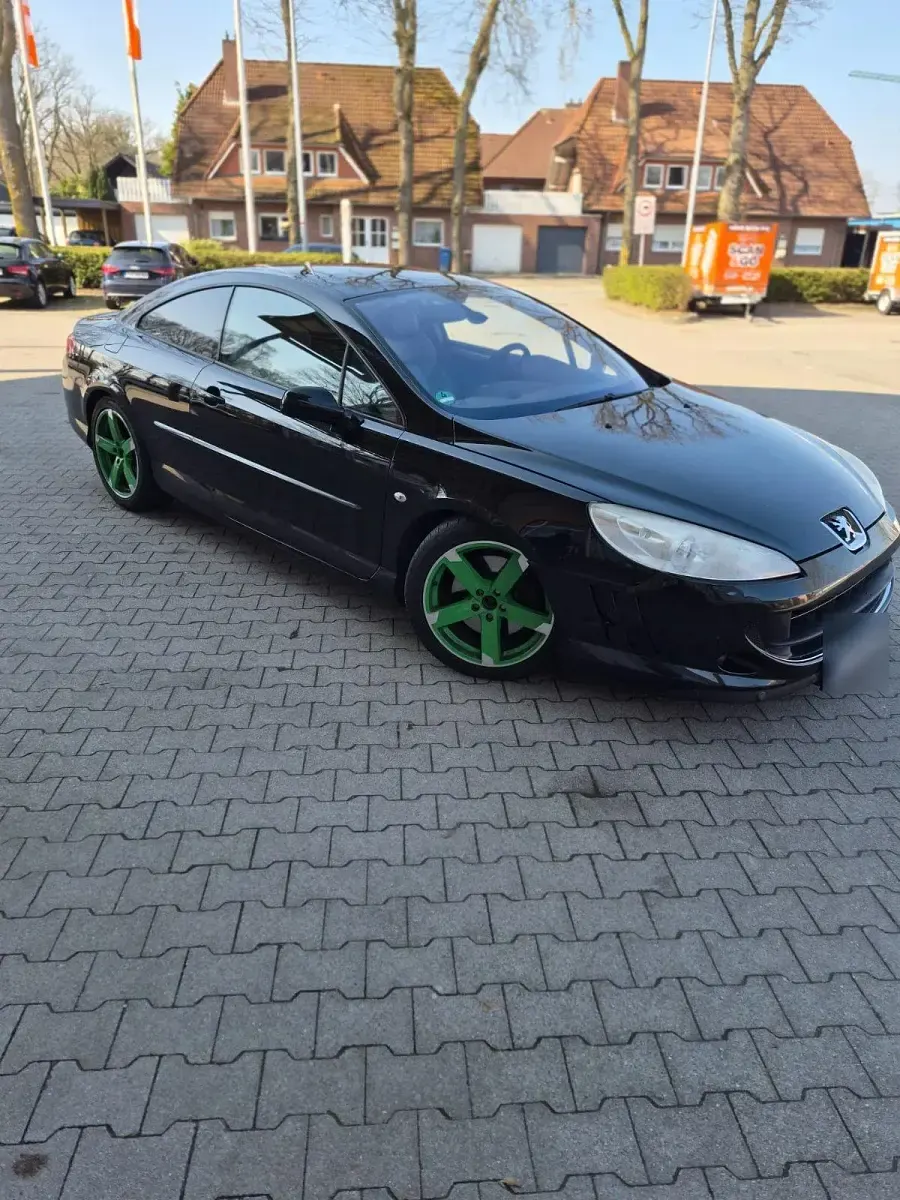 Gebraucht Peugeot 407 Coupe 204 PS (150 kW) 2009 Schwarz Coupé