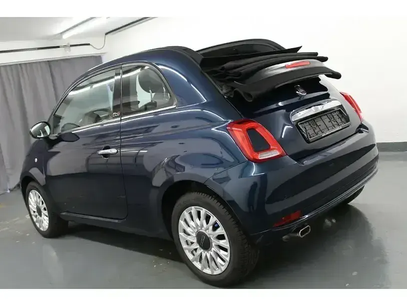Second-hand Fiat 500C Lounge 69 CP (50 kW) 2020 Albastru Cabrio