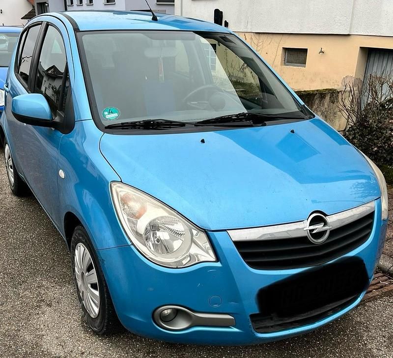 Gebraucht Opel Agila 82 PS (60 kW) 2009 Blau Kleinwagen