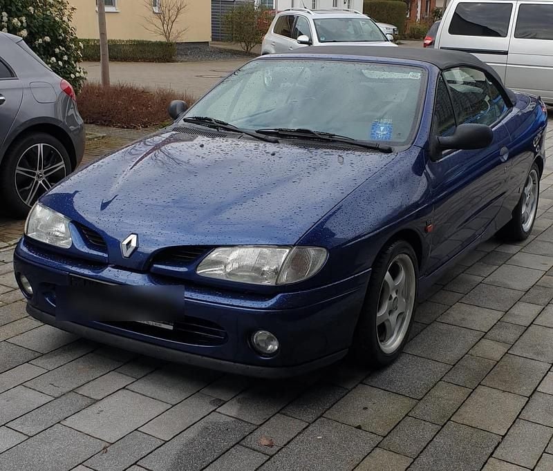Blau Gebraucht 1998 Renault Mégane Cabriolet Cabrio | 1.900 € (Fairer Preis) - Bild 1/4