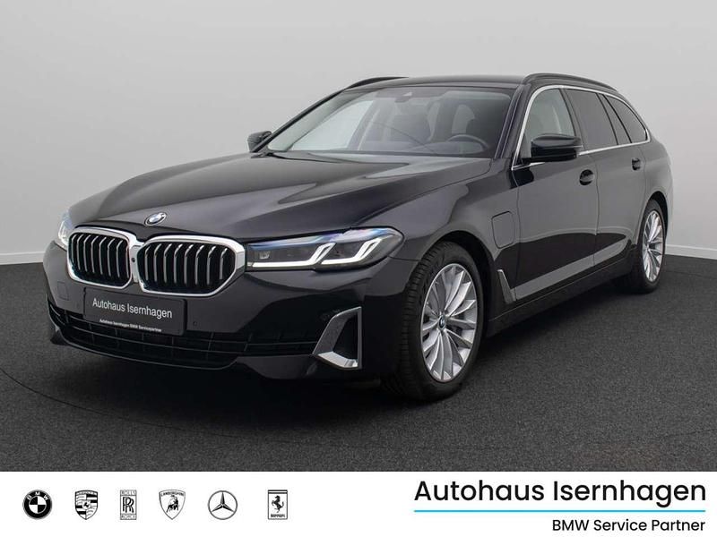 Saphirschwarz475 Gebraucht 2021 BMW 530 Luxury Line Kombi | 31.999 € (Fairer Preis) - Bild 1/4