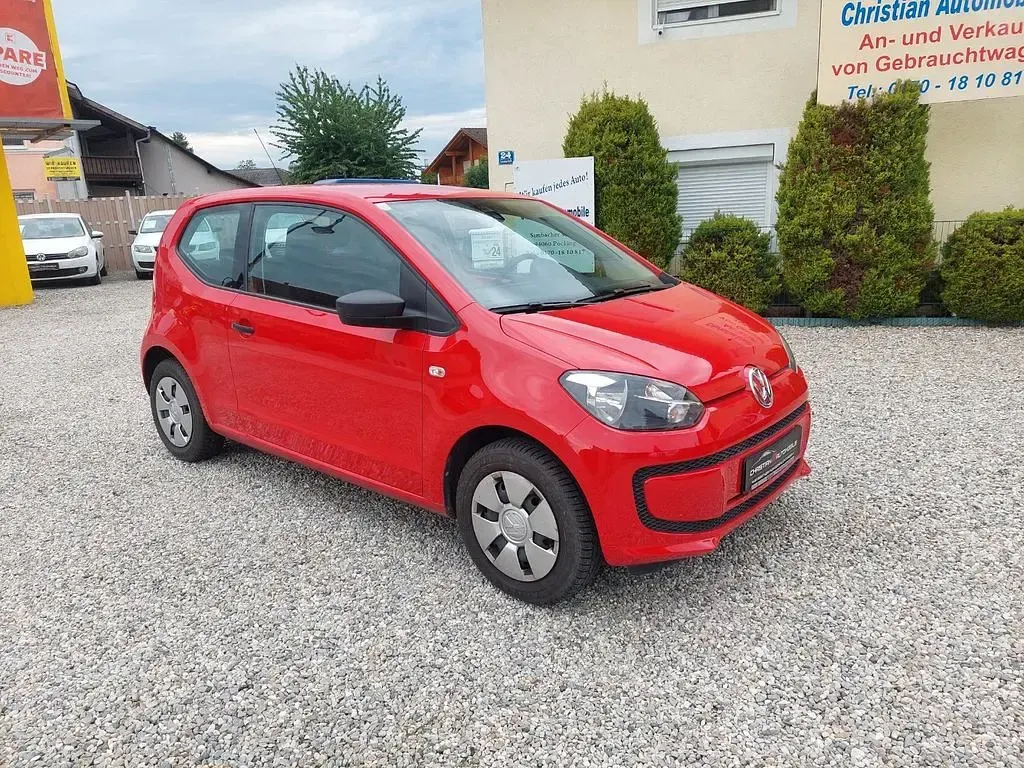 Gebraucht VW up! move up! 60 PS (44 kW) 2013 Rot Kleinwagen