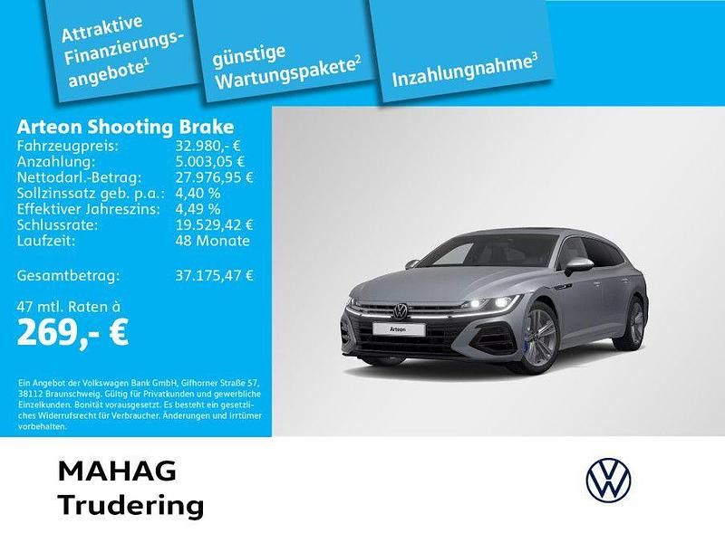 Grau Gebraucht 2022 VW Arteon R Limousine | 32.980 € (Etwas zu teuer) - Bild 1/2