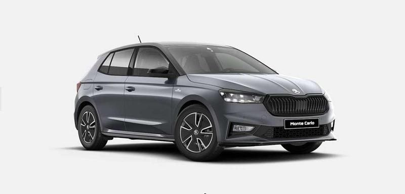 Grau (graphitegrau metallic) Neu 2025 Skoda Fabia Monte Carlo Kleinwagen | 25.490 € (Fairer Preis) - Bild 1/4