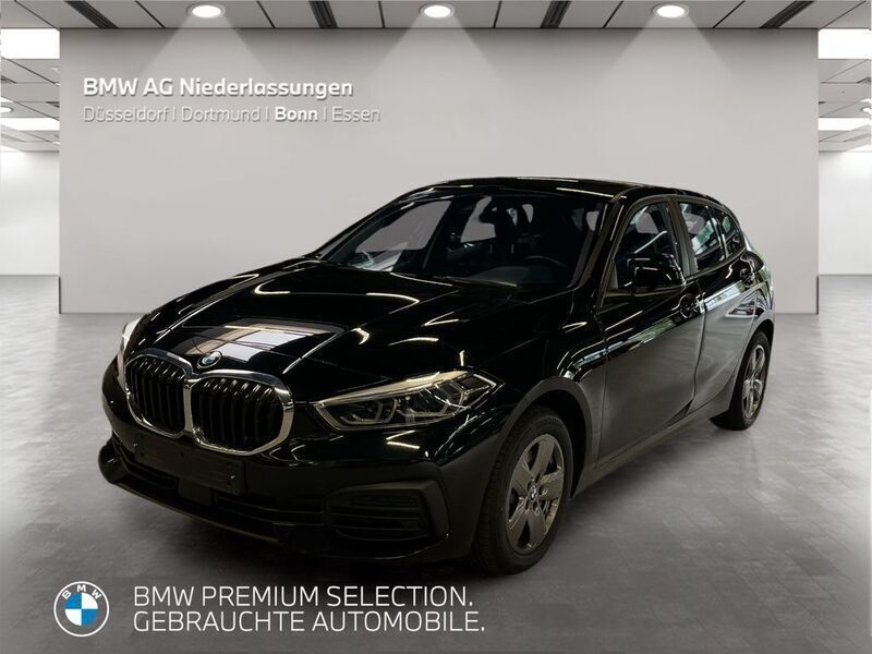Schwarz Gebraucht 2021 BMW 118 Advantage Kleinwagen | 15.999 € (Fairer Preis) - Bild 1/4