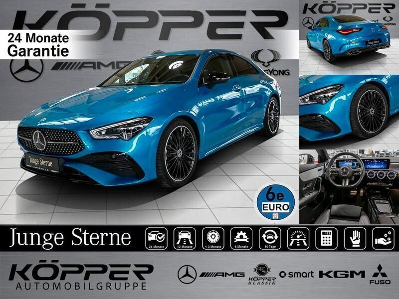 Hyperblau Gebraucht 2024 Mercedes CLA250 Advanced Plus Limousine | 39.998 € (Fairer Preis) - Bild 1/4