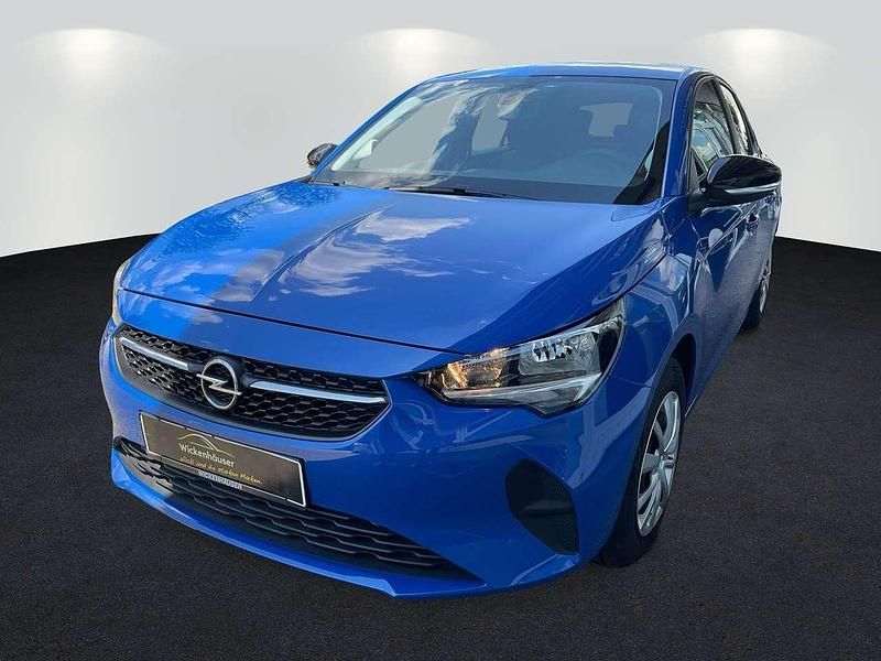 Perl blau/voltaik blau (metallic) Gebraucht 2021 Opel Corsa Edition Kleinwagen | 12.290 € (Fairer Preis) - Bild 1/4