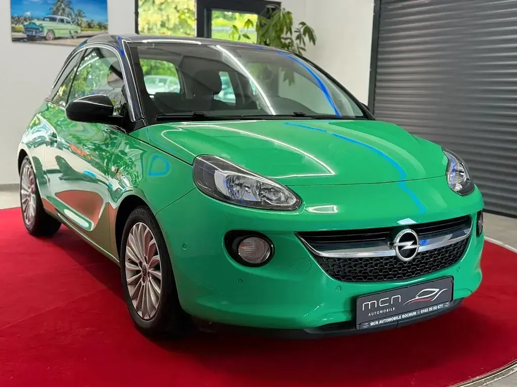 Gebraucht Opel Adam Glam 69 PS (50 kW) 2017 Grün Kleinwagen