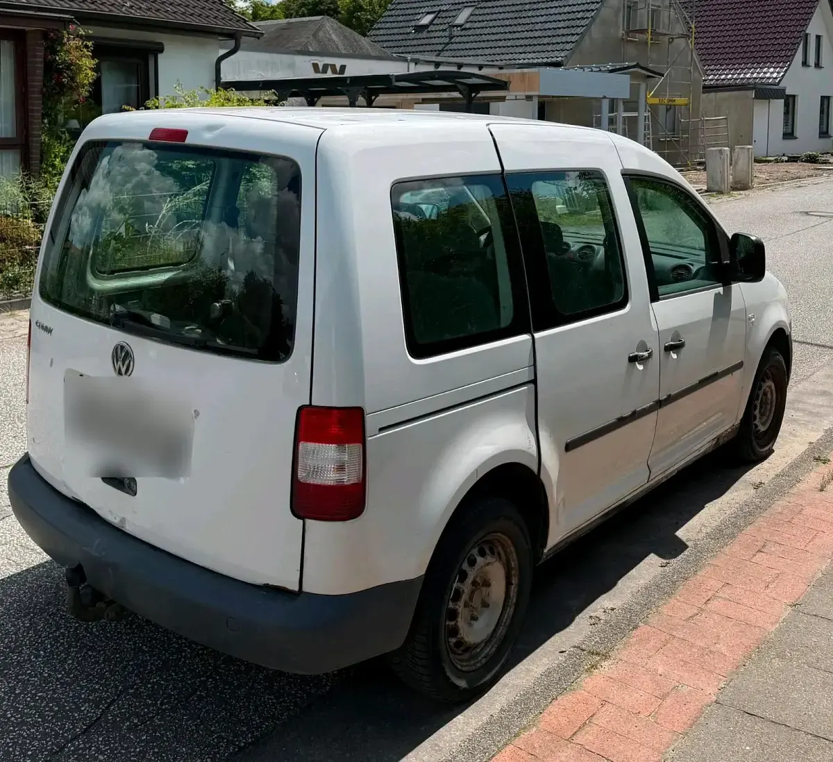 Gebraucht VW Caddy 80 PS (58 kW) 2006 Weiß Van / Kleinbus