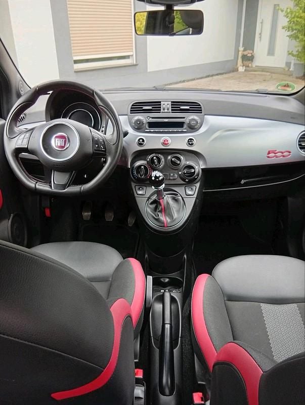 Schwarz Gebraucht 2015 Fiat 500S S Kleinwagen | 7.300 € (Fairer Preis) - Bild 1/4