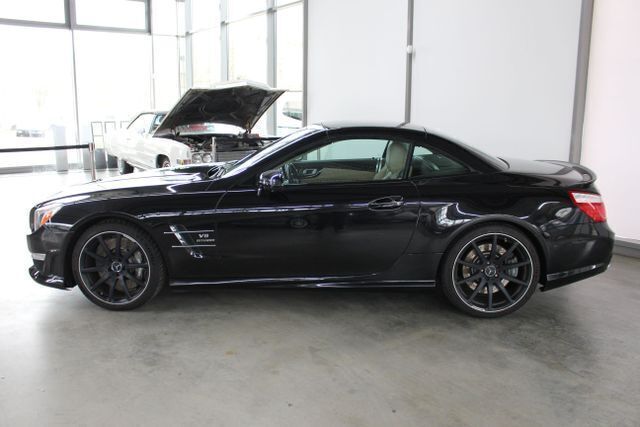 Gebraucht Mercedes SL63 AMG AMG 537 PS (394 kW) 2012 Schwarz , obsidianschwarz Cabrio