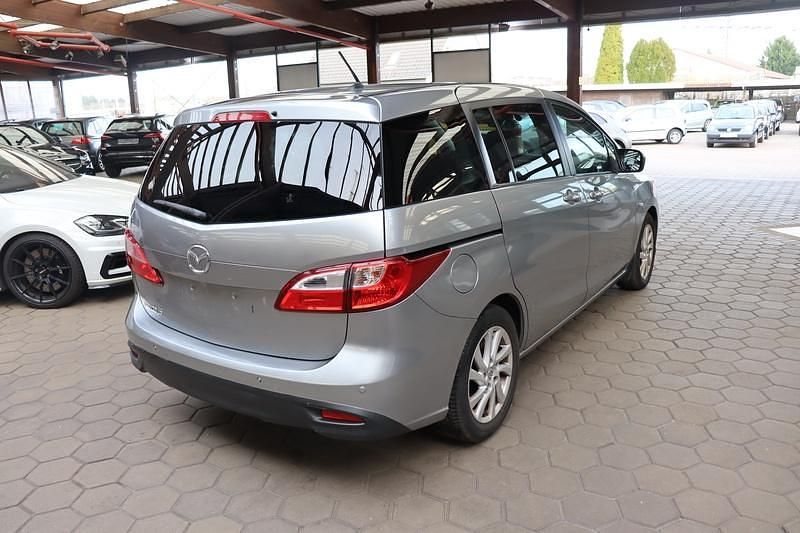Gebraucht Mazda 5 Center-Line 116 PS (85 kW) 2011 Silber Van / Kleinbus