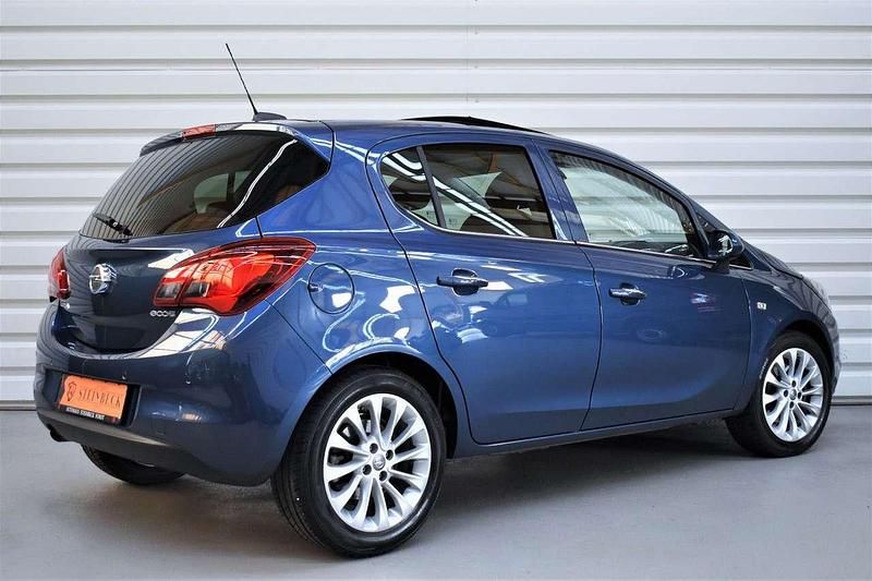 Gebraucht Opel Corsa Innovation 90 PS (66 kW) 2016 Blau Kleinwagen