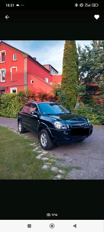Schwarz Gebraucht 2009 Hyundai Tucson SUV | 5.300 € (Fairer Preis) - Bild 1/4