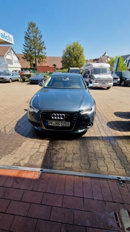 Blau Gebraucht 2013 Audi A6 Ambiente Limousine | 14.599 € (Guter Preis) - Bild 1/4