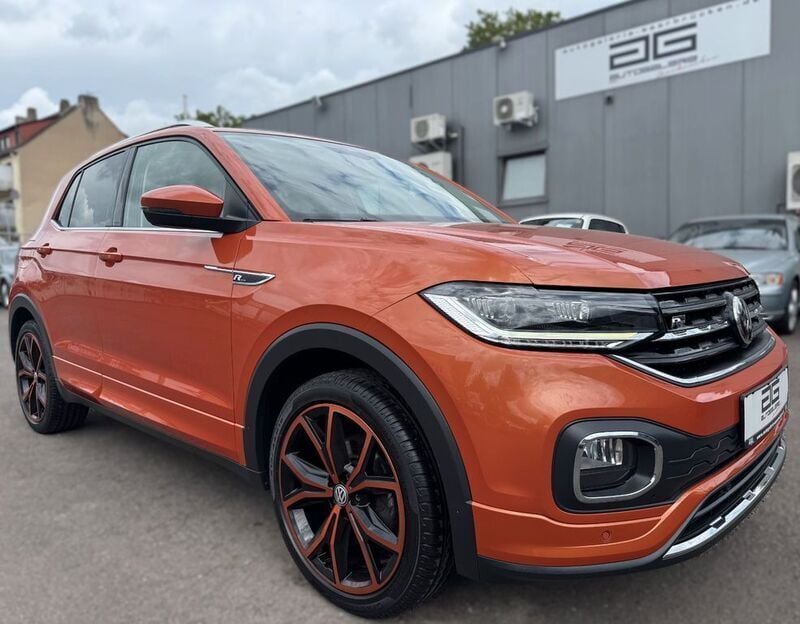 Orange Gebraucht 2019 VW T-Cross R-line SUV | 19.400 € (Fairer Preis) - Bild 1/4