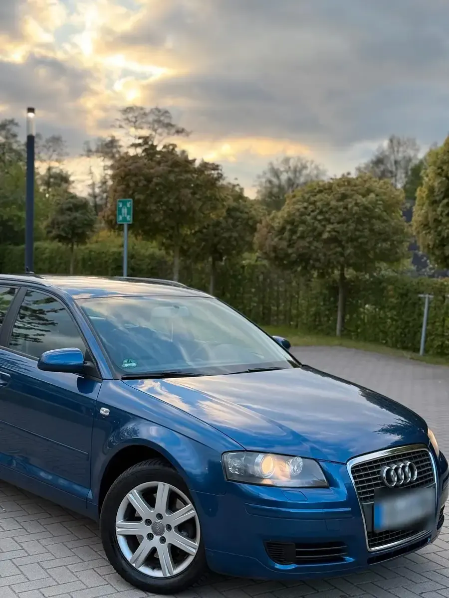 Usata Audi A3 170 CV (125 kW) 2007 Blu Utilitaria