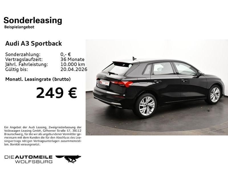 Gebraucht Audi A3 Advanced 116 PS (85 kW) 2025 Mythosschwarz metallic Limousine