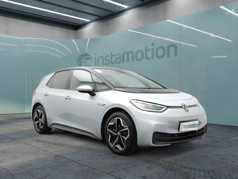 Gebraucht VW ID.3 Pro 150 kW (204 PS) 2021 Silber Kleinwagen