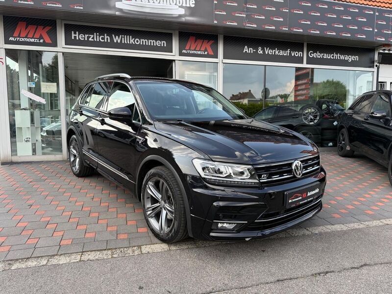 Schwarz Gebraucht 2018 VW Tiguan Highline SUV | 19.990 € (Teuer) - Bild 1/4