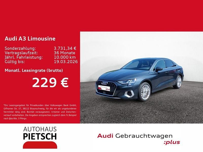 Gebraucht Audi A3 Advanced 150 PS (110 kW) 2024 Grau Limousine