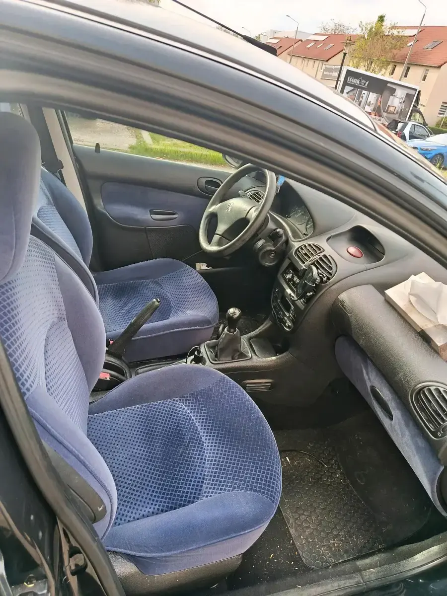 Gebraucht Peugeot 206 2002 Schwarz Kleinwagen