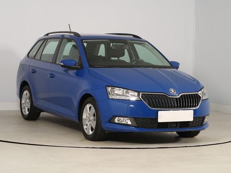 Blau Gebraucht 2021 Skoda Fabia | 12.490 € (Superpreis) - Bild 1/4