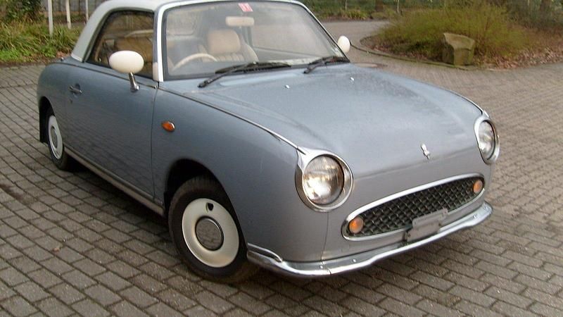 Grau Gebraucht 1991 Nissan Figaro Cabrio | 9.900 € - Bild 1/4