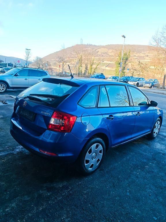 Gebraucht Skoda Rapid Cool Edition 86 PS (63 kW) 2014 Blau Kleinwagen