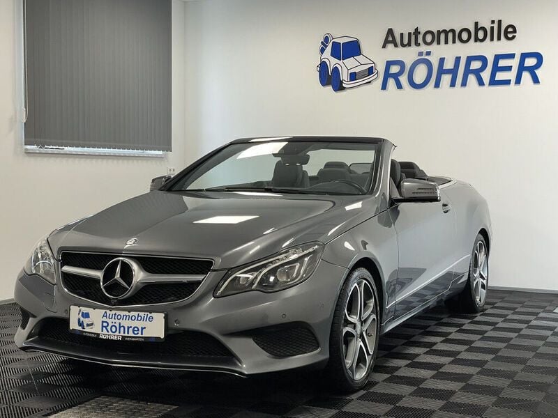 Grau Gebraucht 2016 Mercedes E220 Sport Cabrio | 22.900 € (Guter Preis) - Bild 1/4