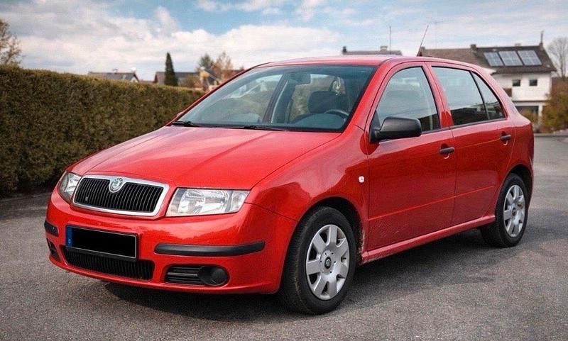 Rot Gebraucht 2007 Skoda Fabia Limousine | 1.600 € (Guter Preis) - Bild 1/4