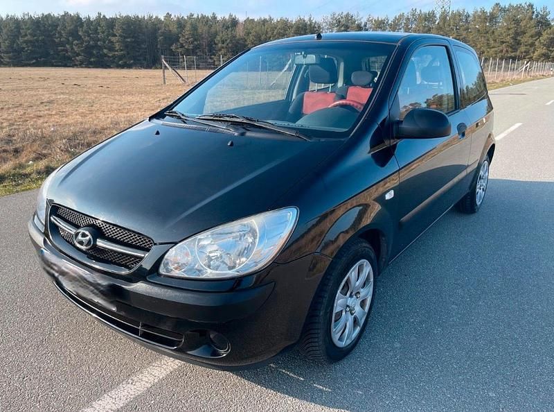 Gebraucht Hyundai Getz 69 PS (50 kW) 2008 Schwarz Kleinwagen