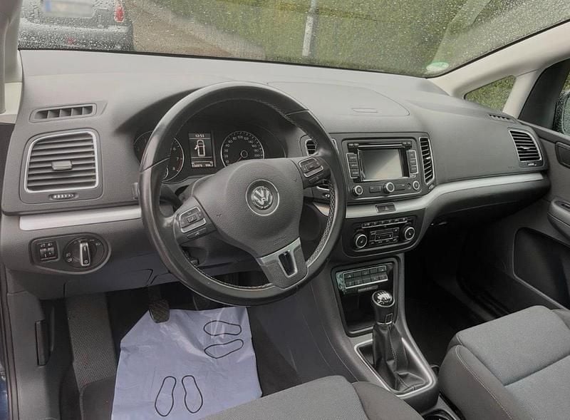 Gebraucht VW Sharan Style 150 PS (110 kW) 2012 Blau Van / Kleinbus