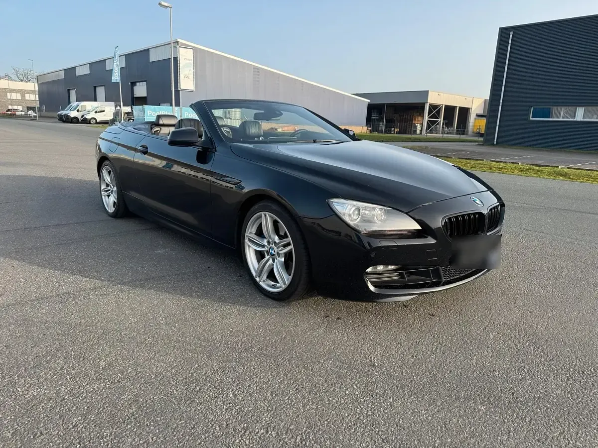 Gebraucht BMW 640 Cabriolet 313 PS (230 kW) 2012 Schwarz Cabrio