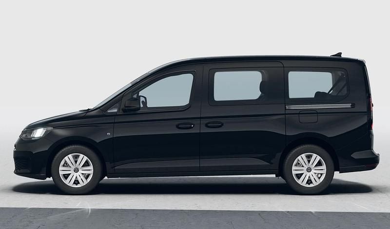 Nowe VW Caddy Maxi 122 KM (89 kW) 2025 Czarny Minivan