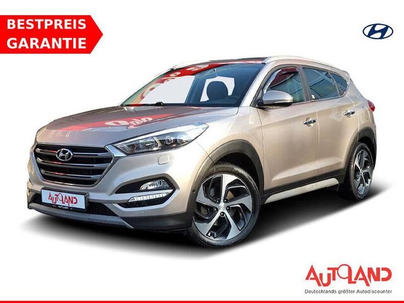 Beige Gebraucht 2018 Hyundai Tucson Premium SUV | 20.990 € (Etwas zu teuer) - Bild 1/4