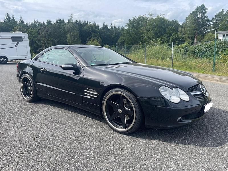 Schwarz Gebraucht 2006 Mercedes SL350 Cabrio | 14.500 € (Superpreis) - Bild 1/4