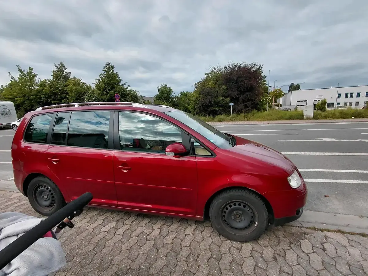 Gebraucht VW Touran 2006 Rot Van / Kleinbus