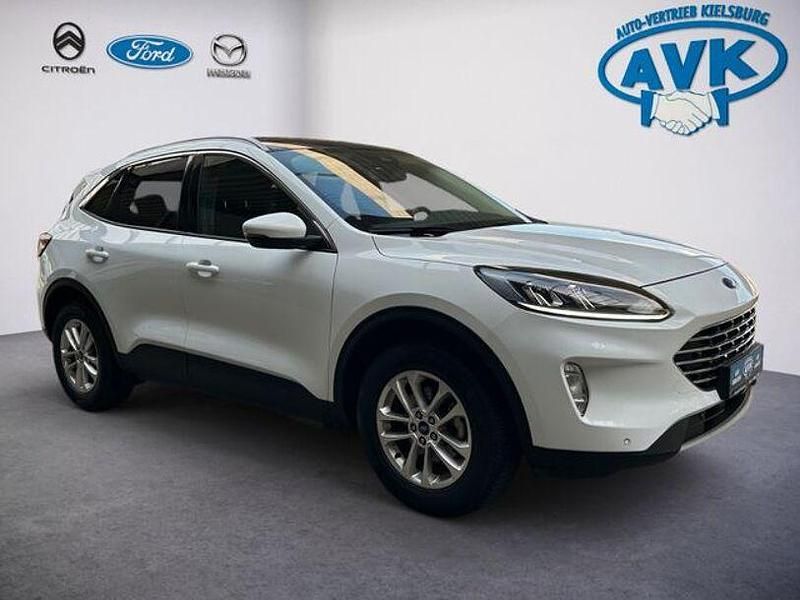 Frozen white Gebraucht 2022 Ford Kuga Titanium SUV | 23.990 € (Fairer Preis) - Bild 1/4