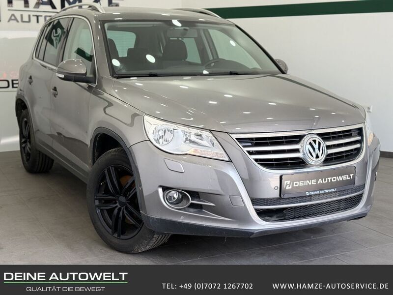 Slate grey metallic Gebraucht 2008 VW Tiguan Sportline SUV | 5.980 € (Guter Preis) - Bild 1/4