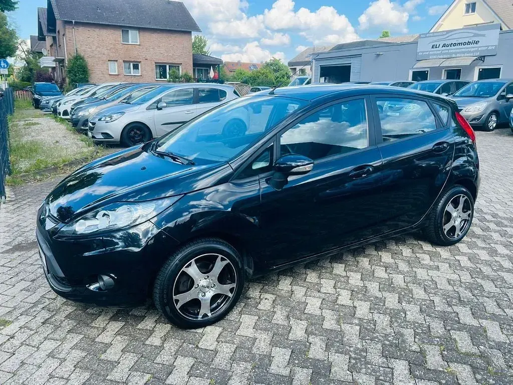 Gebraucht Ford Fiesta Trend 82 PS (60 kW) 2009 Schwarz Limousine